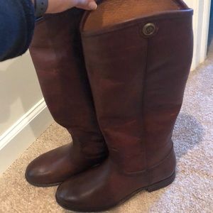 FRYE BROWN BOOTS